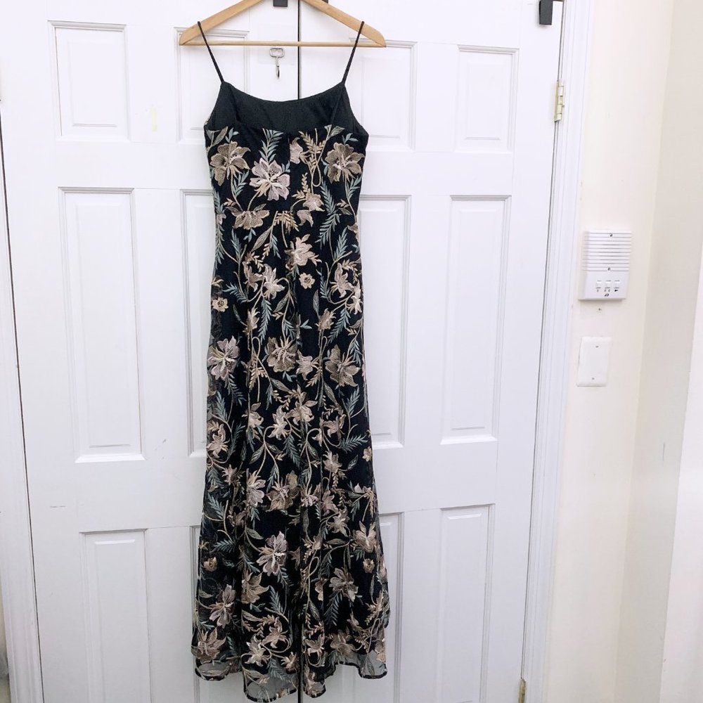 Floral Black Dress - Picture 7 of 11